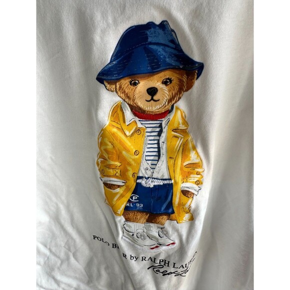 NWT POLO RALPH LAUREN BIG GIRLS M 8-10 POLO BEAR T SHIRT - Picture 3 of 6